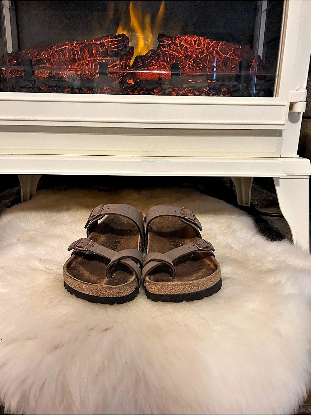 Birkenstock Mayari Sandals Two-Strap Brown Sandals